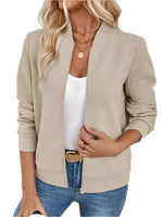 Textured Zip up Jacket 