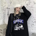 Oversized Long Sleeve Gothic Top.