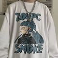 T Shirt for Men Autumn Y2k T-shirt Streetwear Oversized Long Sleeve Anime T-shirt Harajuku Gothic Vintage Graphic Manga Tee Tops KOAKON
