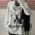 Oversized Long Sleeve Gothic Top.