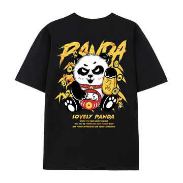 teekossc LOVELY PANDA T-shirt Pure Cotton.