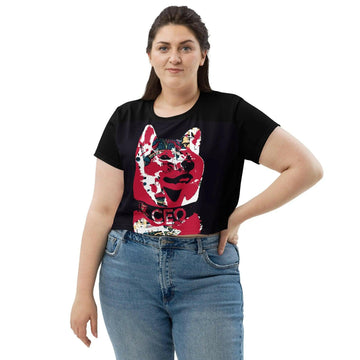 The CEO's pet Crop Tee.