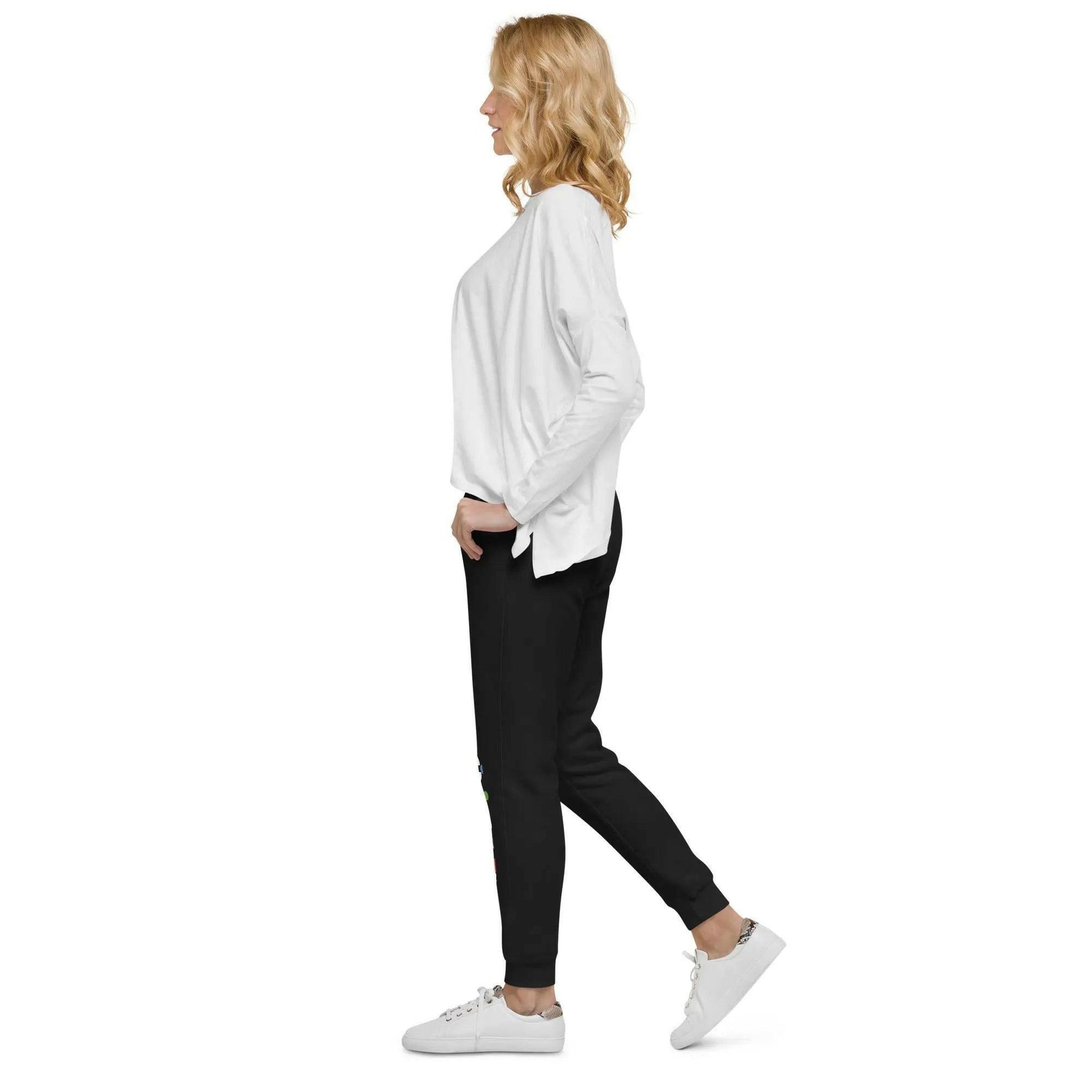 FRESH CANDY fleece sweatpants.