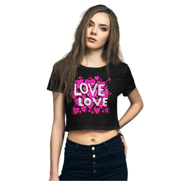 LOVE Crop Tee.