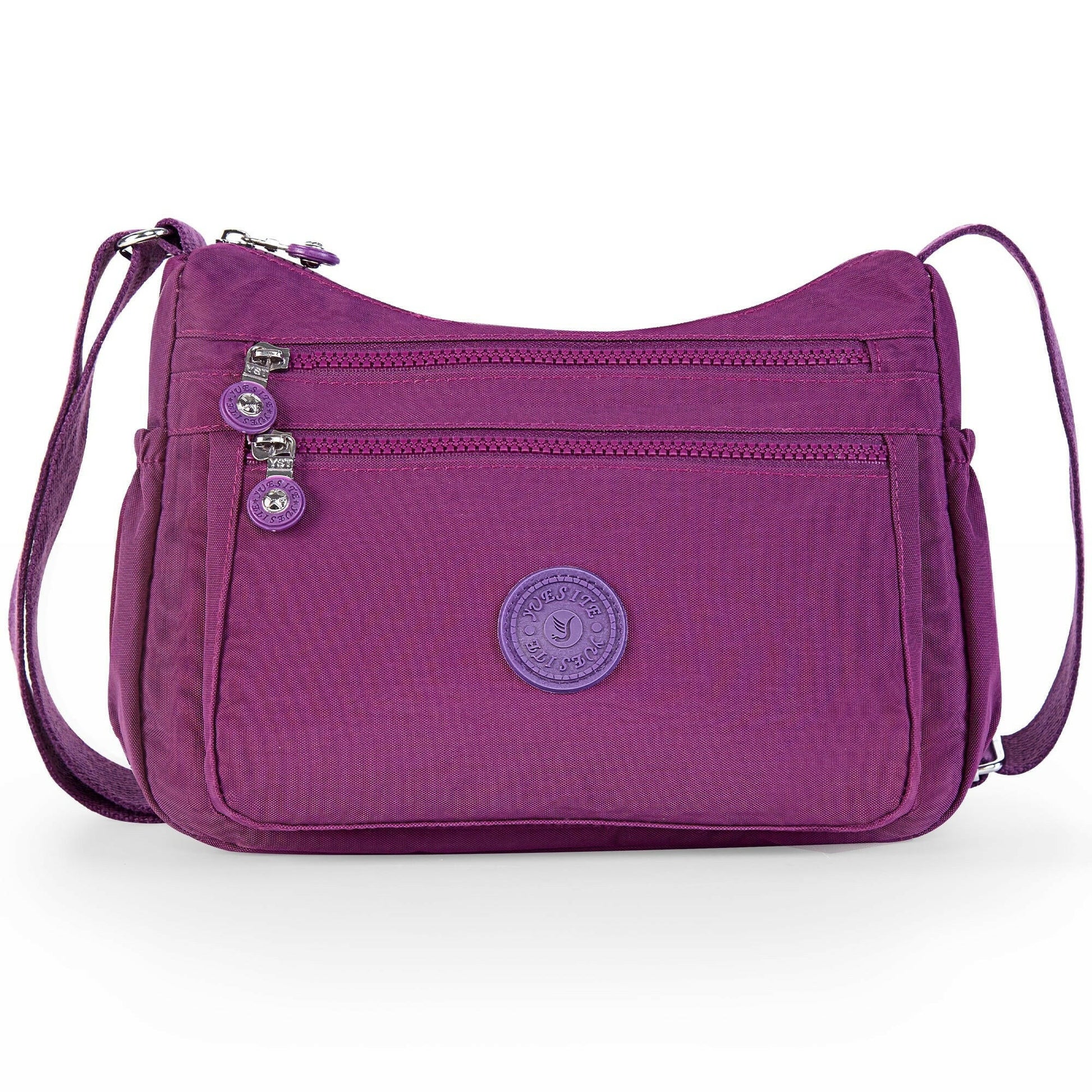 Purses and Handbags for Women Waterproof Crossbody Bag Multiple Pockets Casual Shoulder Bags, Purple