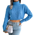 Knitted Crop Top Sweater KOAKON