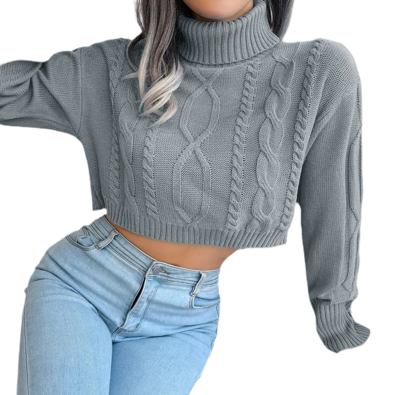 Knitted Crop Top Sweater KOAKON