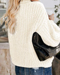 Thick Chunky Turtleneck Sweater