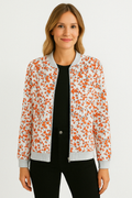 White Spring Bomber Jacket KOAKON