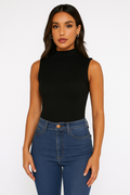 Sexy Sleeveless Turtleneck KOAKON