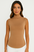 Sexy Sleeveless Turtleneck KOAKON
