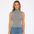 Sexy Sleeveless Turtleneck KOAKON