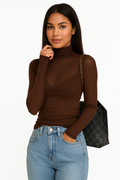 Transparent Mesh Slim Top KOAKON