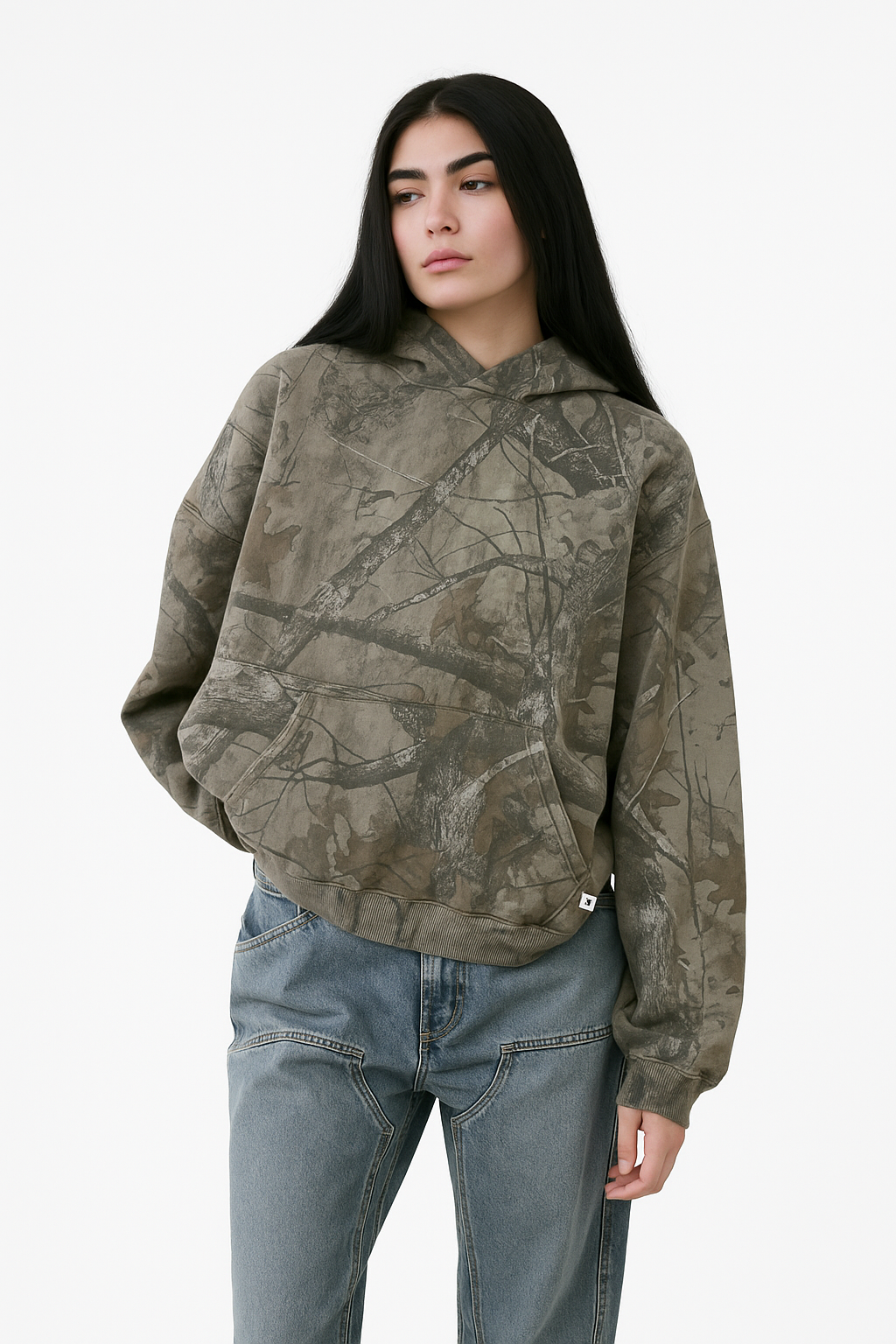 Camouflage Pattern Pullover Hoodie KOAKON