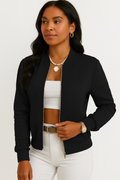 White/Black Bomber Jacket KOAKON