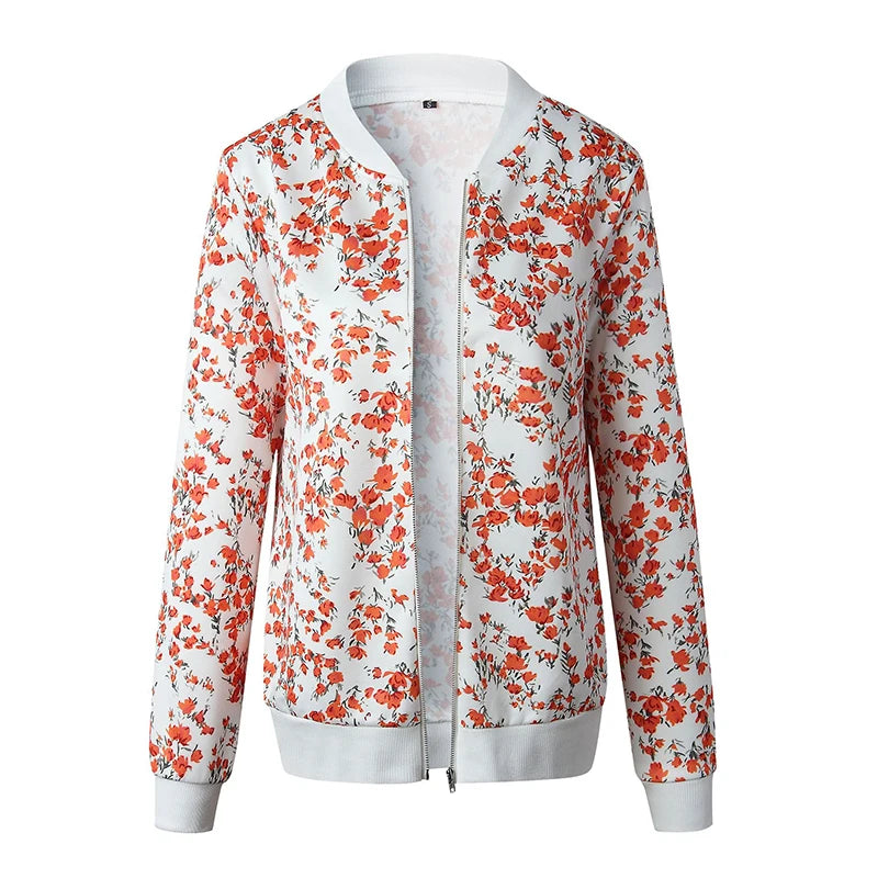 White Spring Bomber Jacket KOAKON