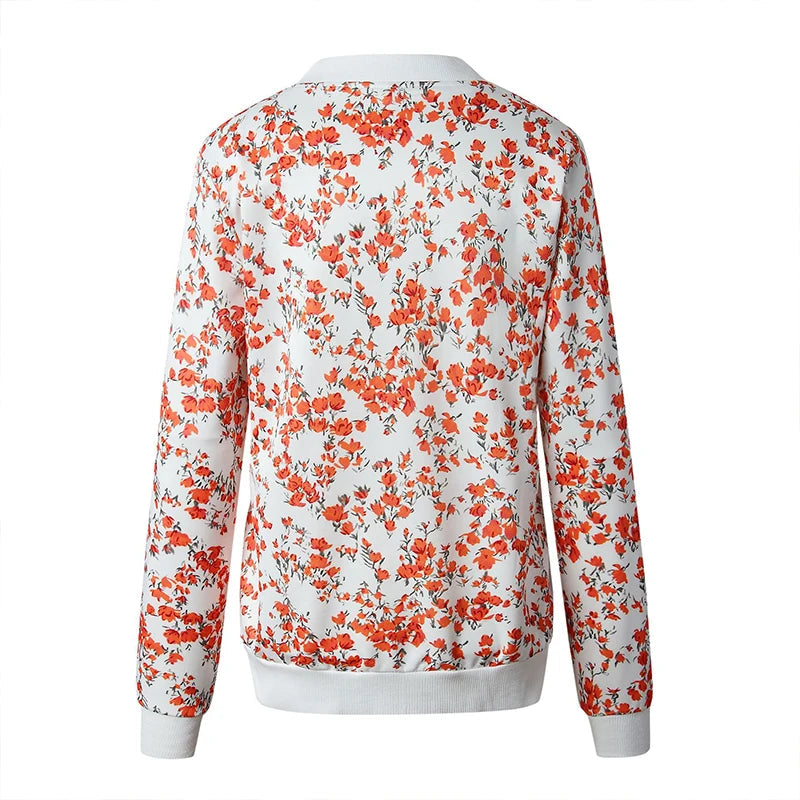 White Spring Bomber Jacket KOAKON