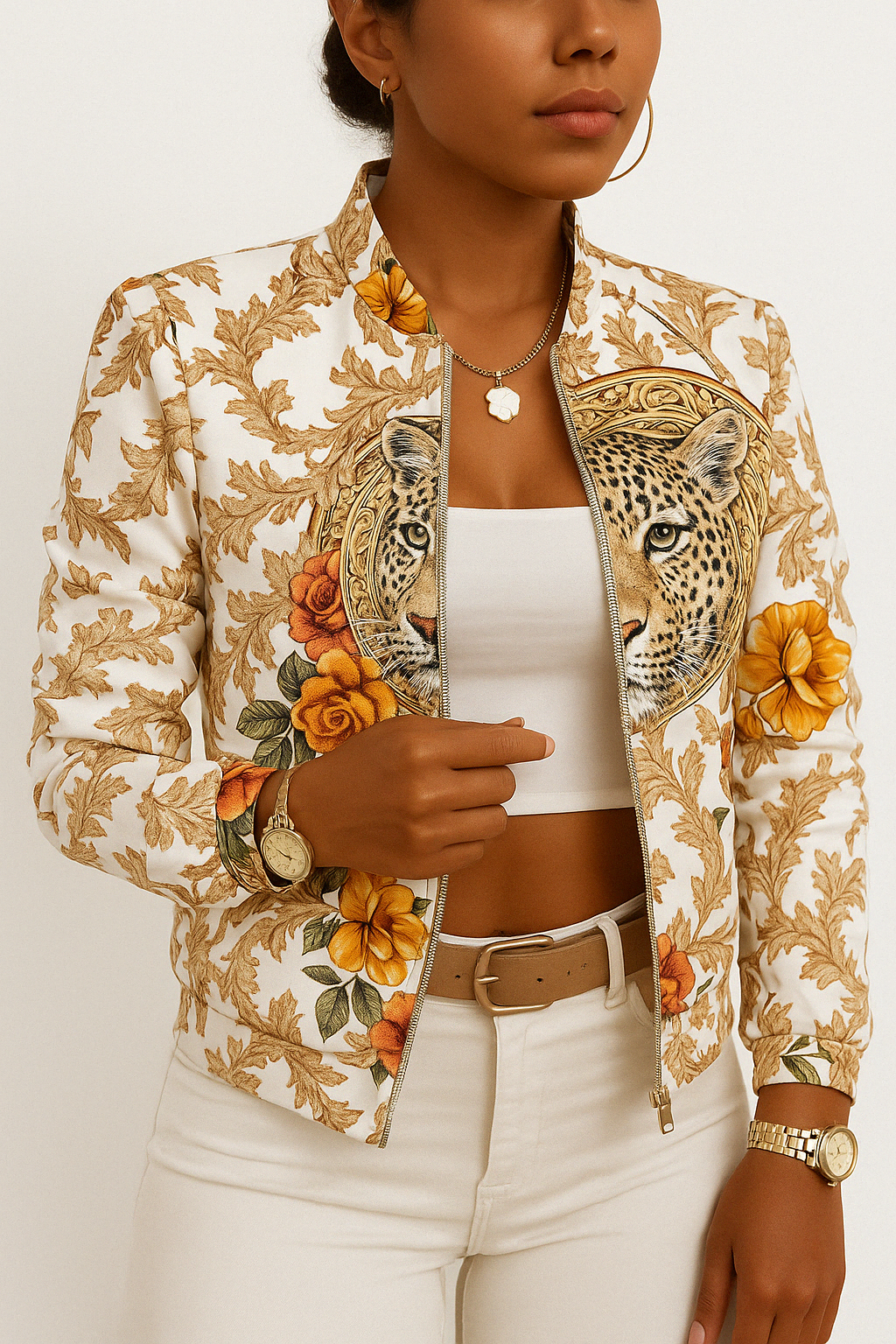 YELLOW LEAF Bomber Jacket KOAKON