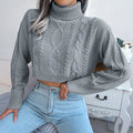 Knitted Crop Top Sweater KOAKON