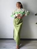 Silk Satin Skirt KOAKON