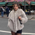 Stylish fur coat for women at an affordable price