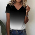 Stylish Casual V-neck Top KOAKON
