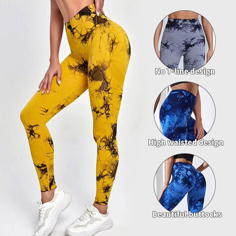 High Waist Tie Dye Leggings.
