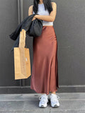 Silk Satin Skirt KOAKON