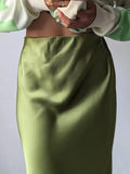 Silk Satin Skirt KOAKON
