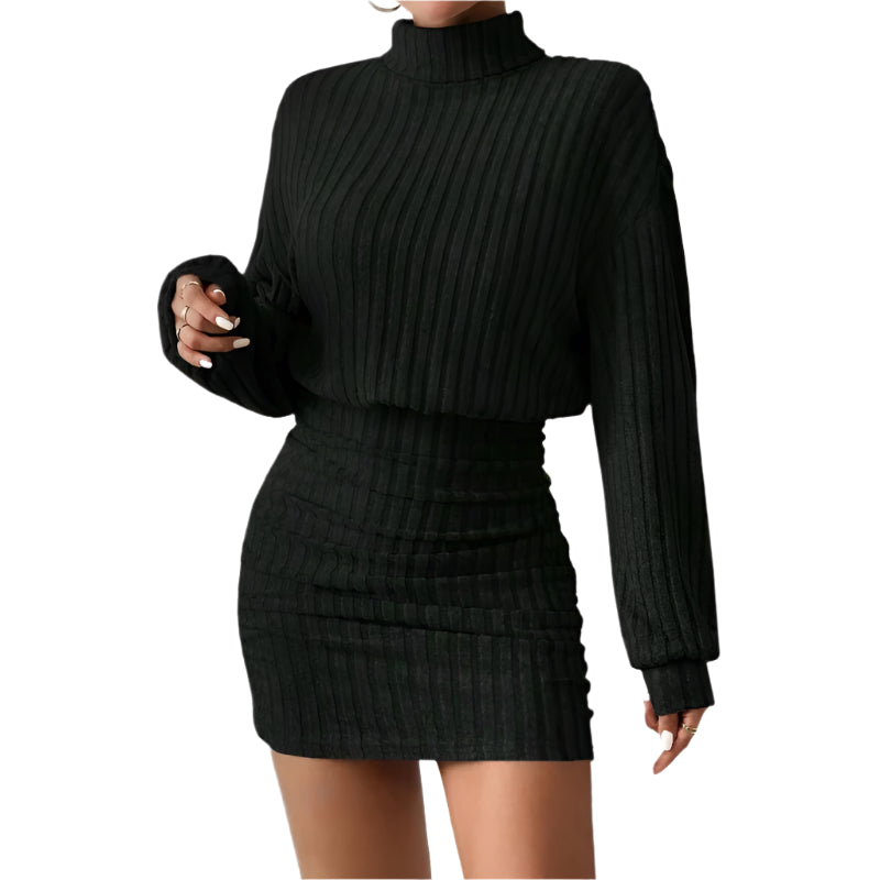 Long Sleeved Knitted Dress KOAKON