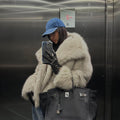 Stylish fur coat for women at an affordable price