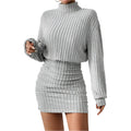 Long Sleeved Knitted Dress KOAKON