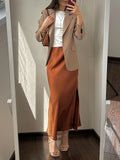 Silk Satin Skirt KOAKON