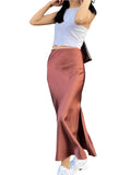 Silk Satin Skirt KOAKON