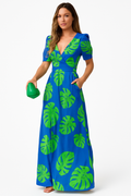 Elegant Colorful Shrugged Pocket High Waist Onesie KOAKON