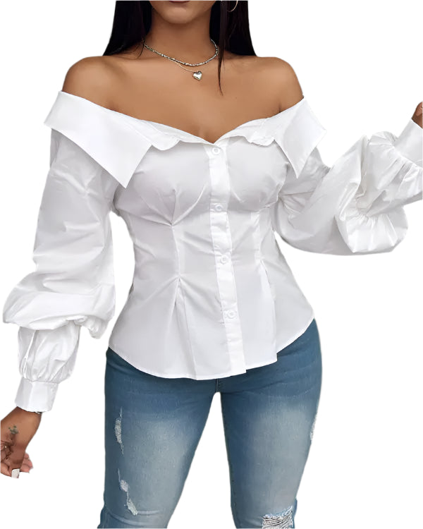 Elegant Sleeve Off Top KOAKON