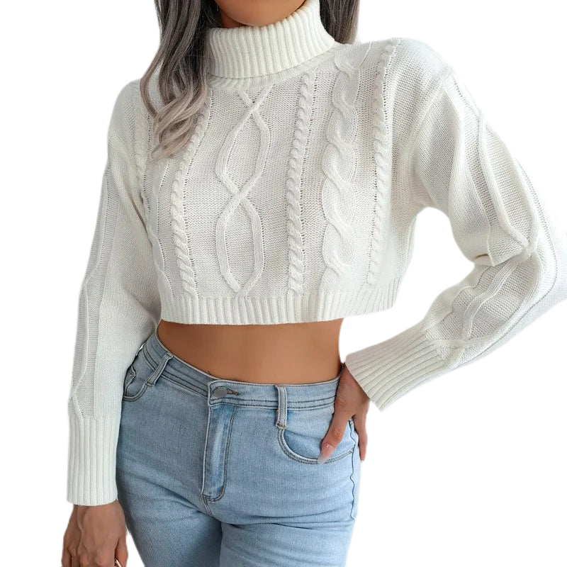 Knitted Crop Top Sweater KOAKON